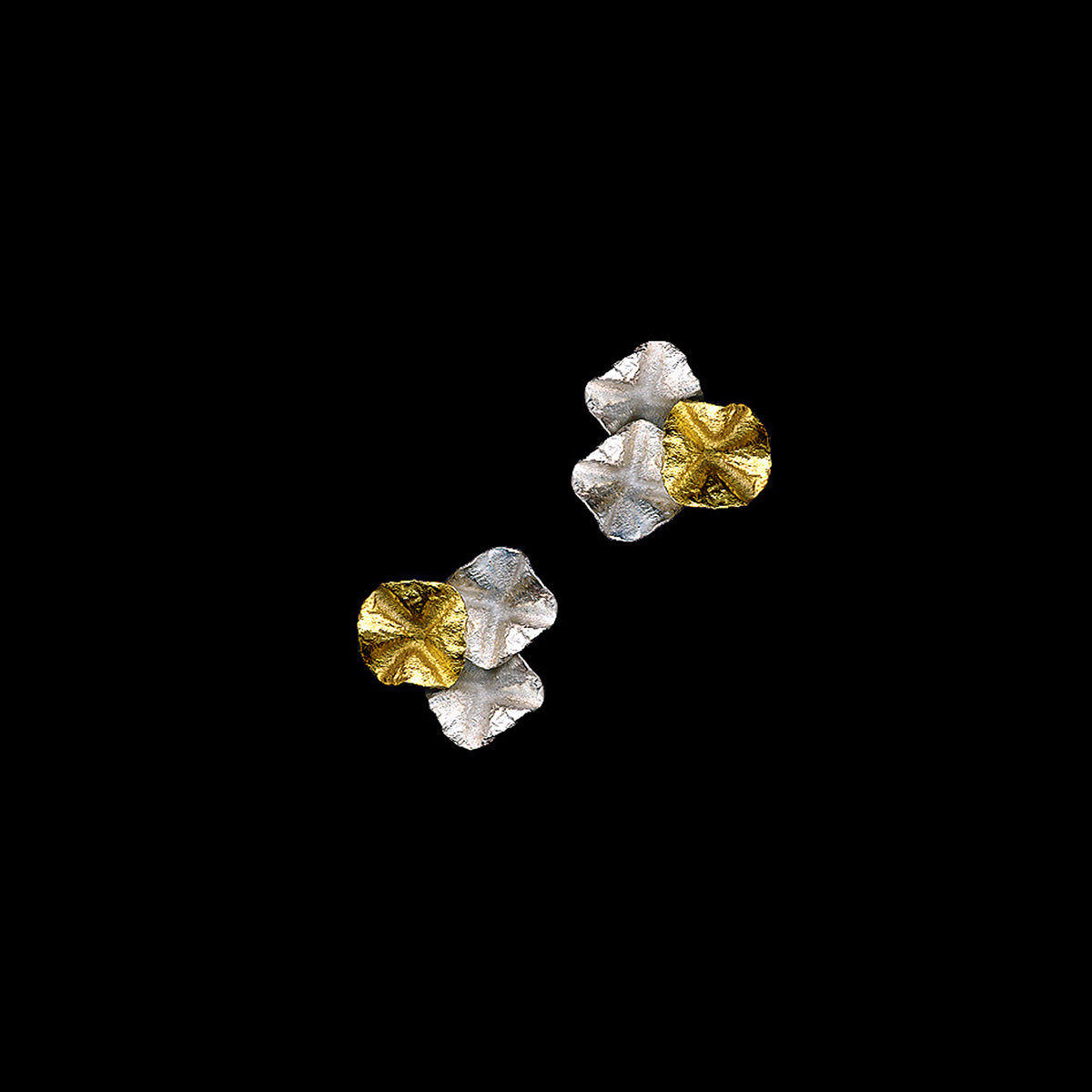 Paula Vieira Jewellery 19.2k Gold and 925 Silver Earrings