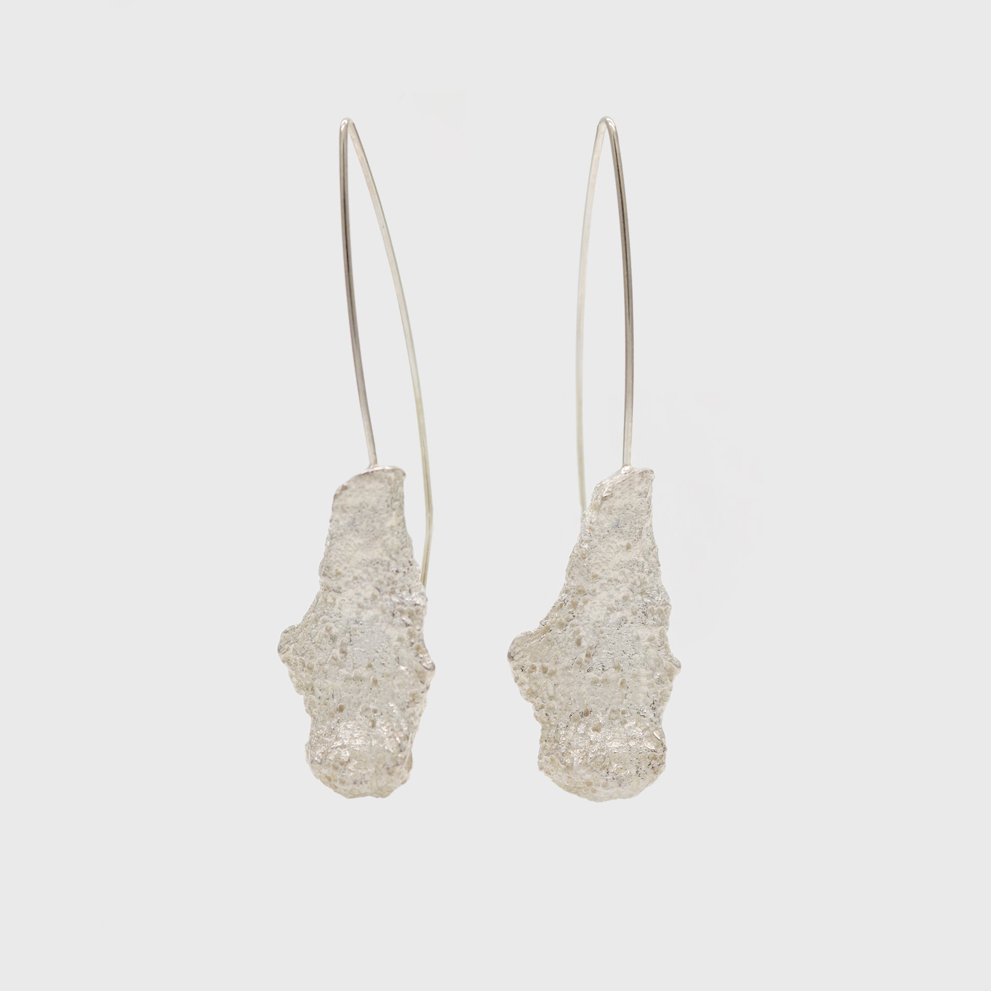 Coral Long Earrings – Paula Vieira Jewellery