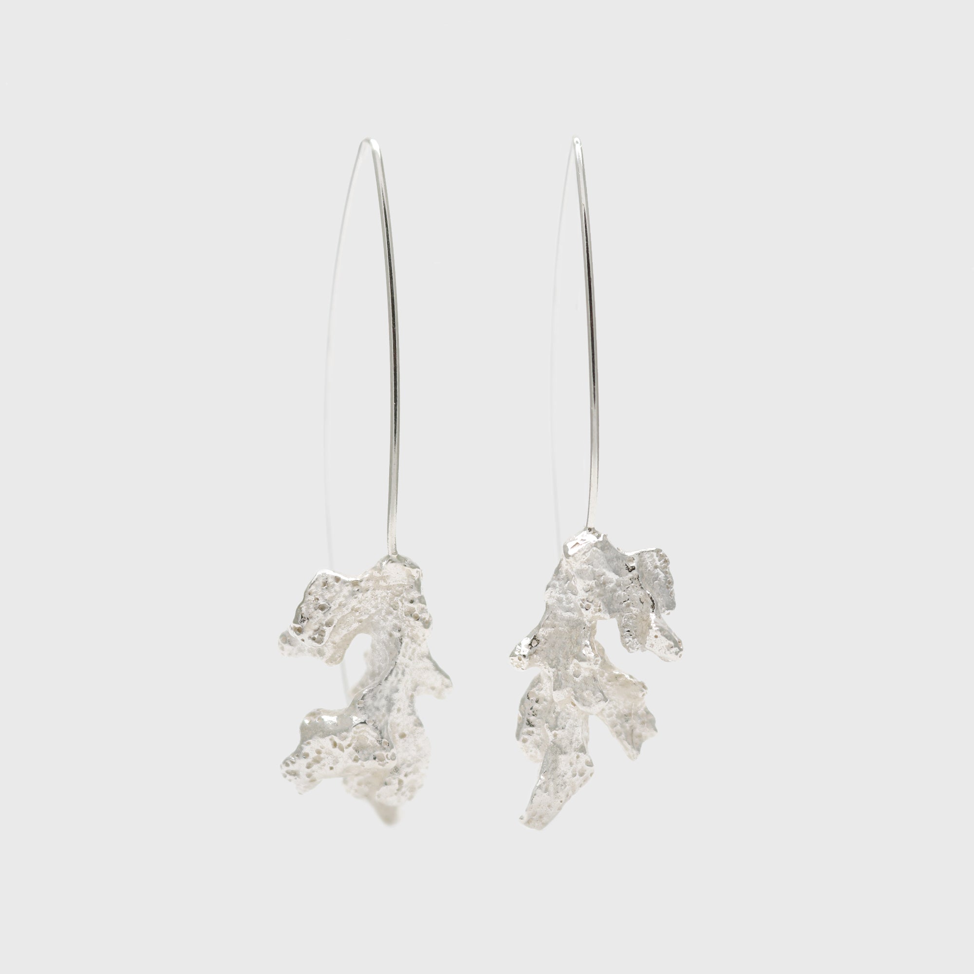 Coral Long Earrings – Paula Vieira Jewellery