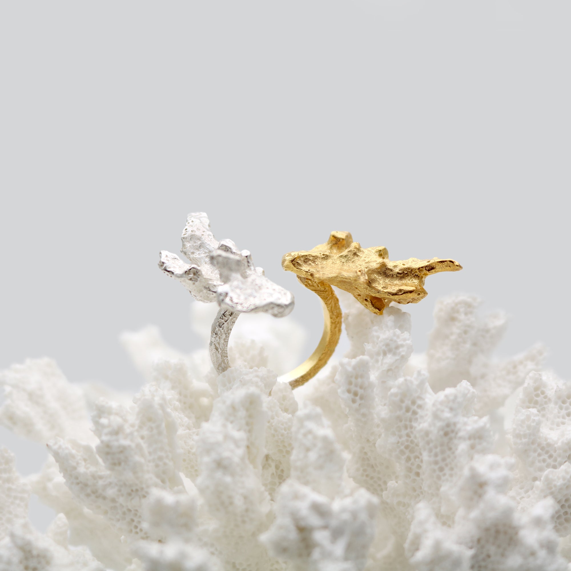 Coral Open Ring – Paula Vieira Jewellery