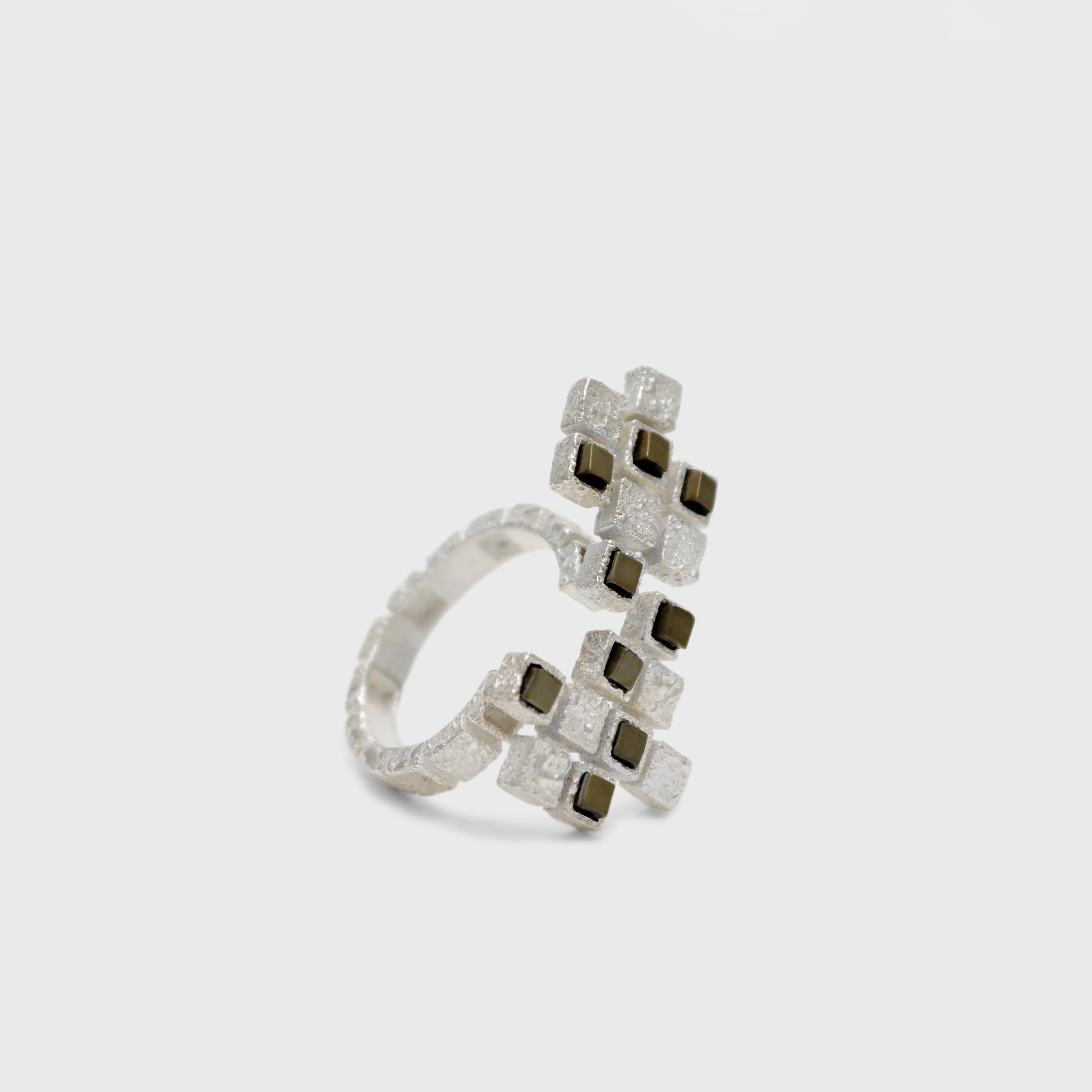 Cubico Open Ring – Paula Vieira Jewellery