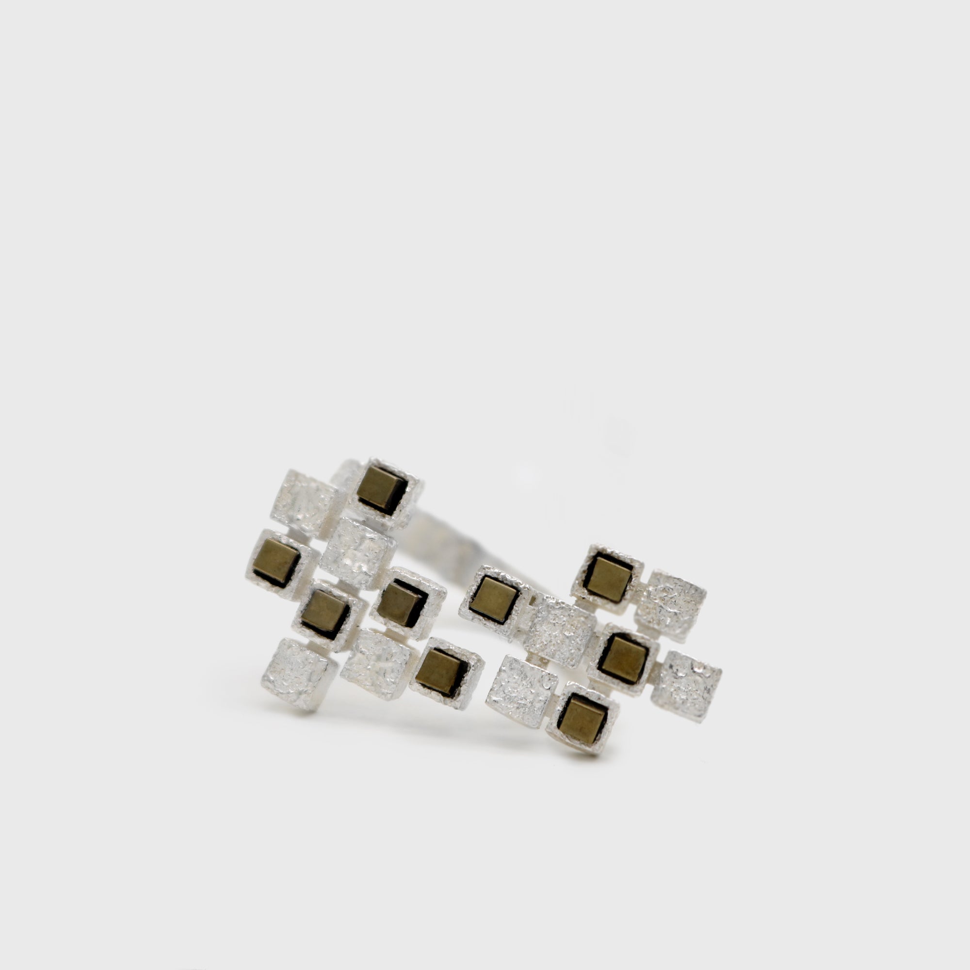 Cubico Open Ring – Paula Vieira Jewellery