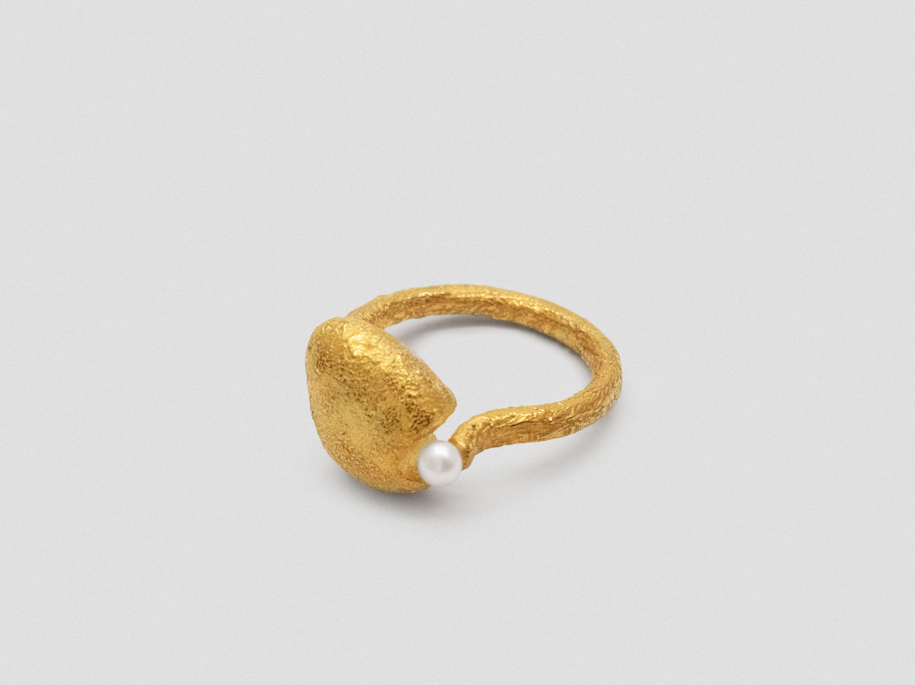 Drops Pearl Ring – Paula Vieira Jewellery