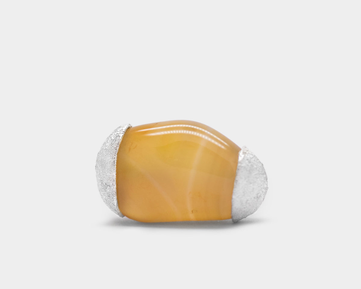 Quartz Silver Open Ring – Paula Vieira Jewellery