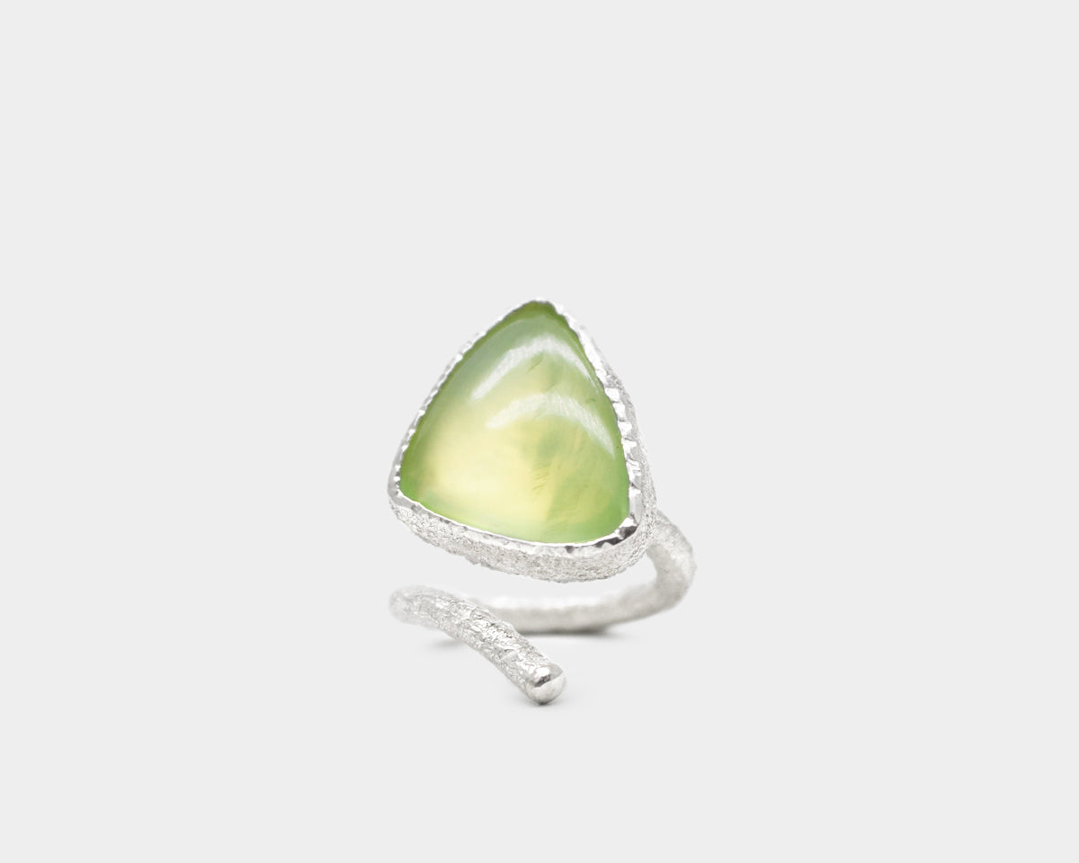 Peridot Silver Open Ring – Paula Vieira Jewellery