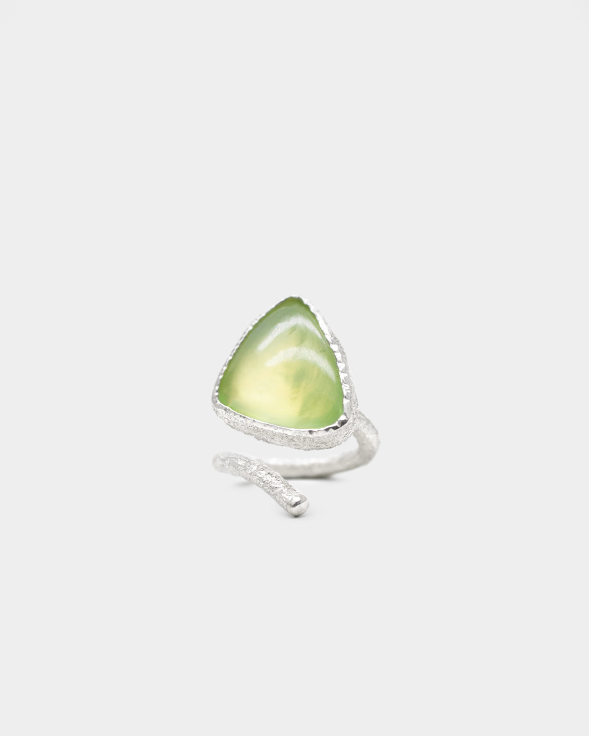 Peridot Silver Open Ring – Paula Vieira Jewellery