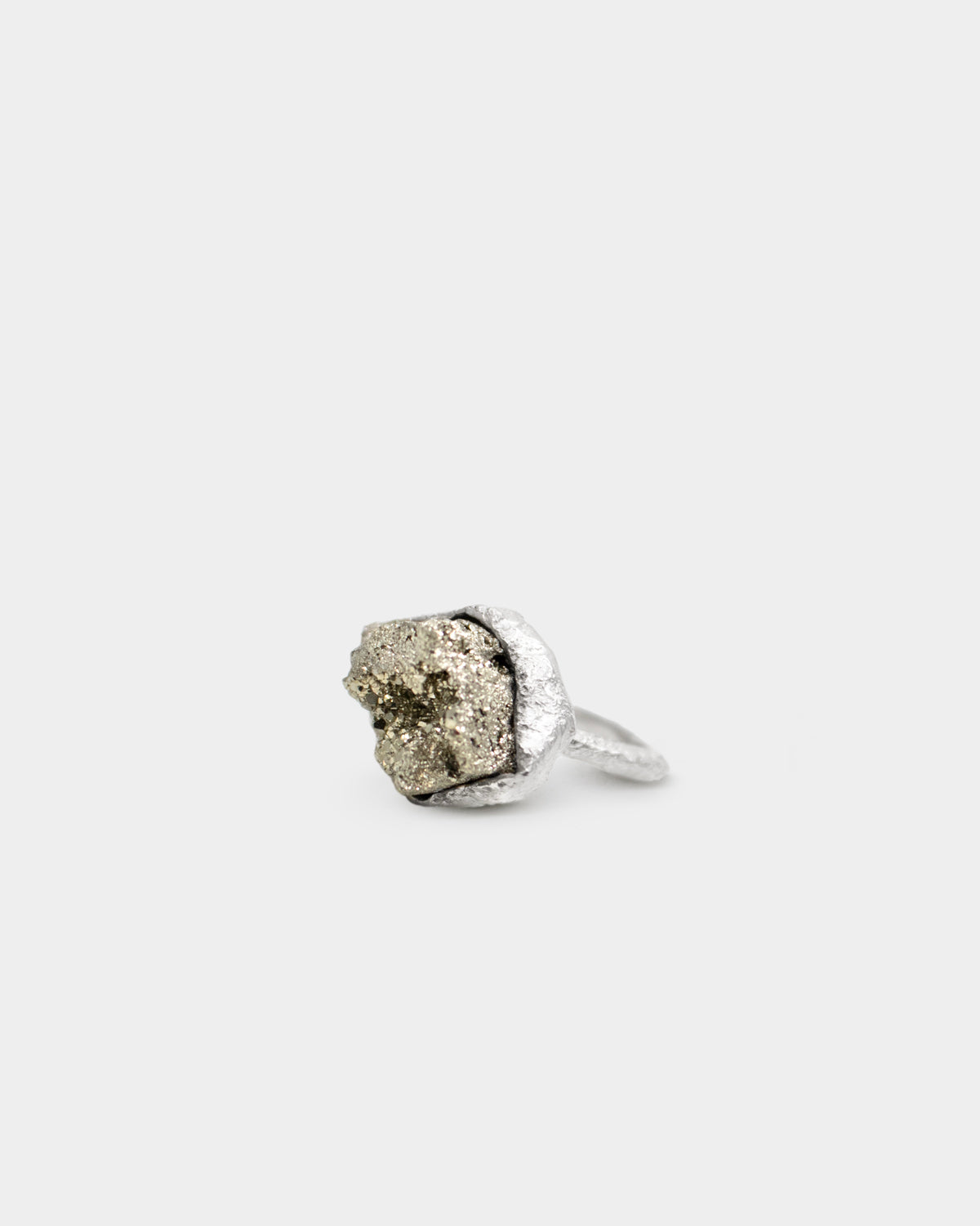 Pyrite Silver Ring – Paula Vieira Jewellery