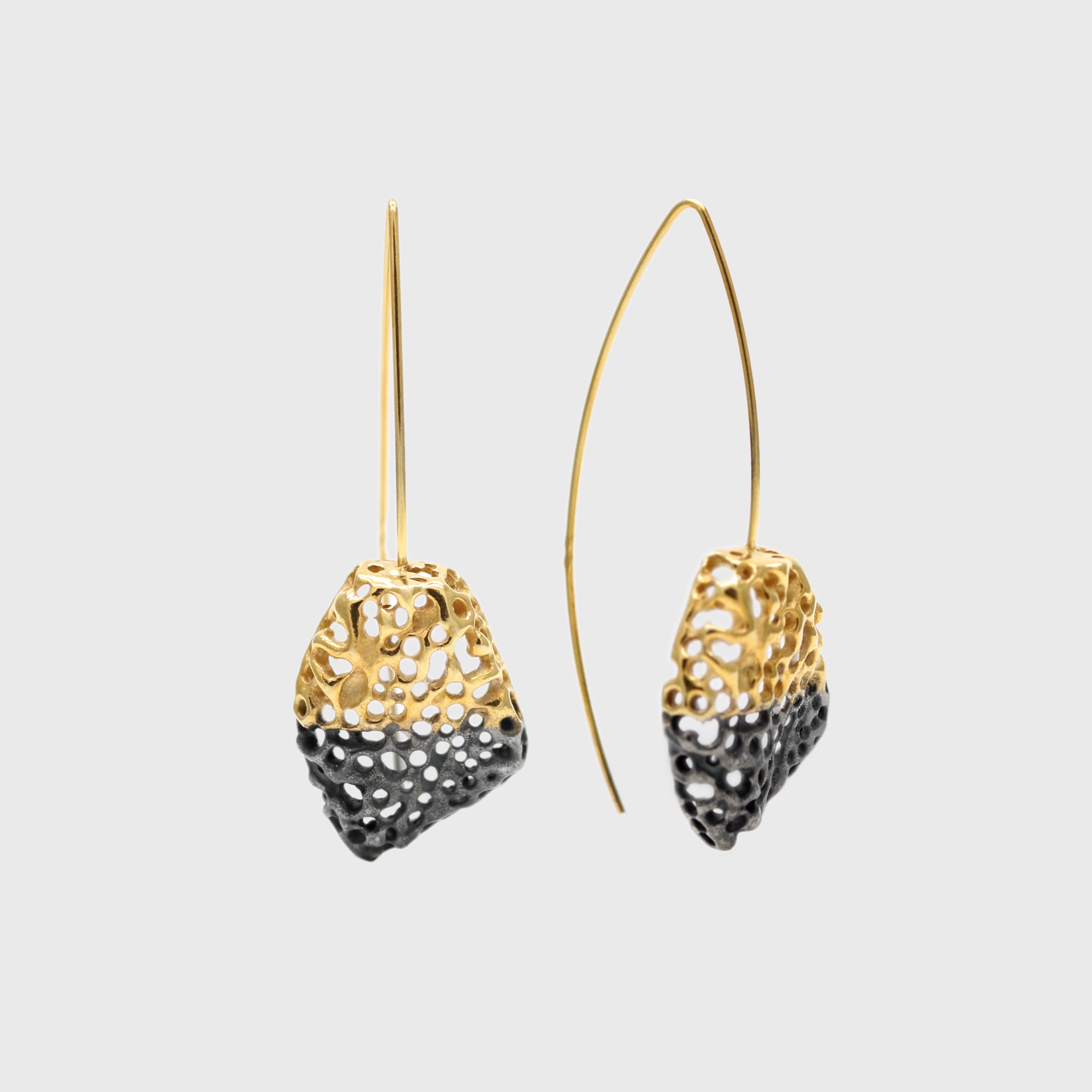 Vulcana Long Earrings – Paula Vieira Jewellery